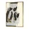 Designart - Glam Collage I - Modern & Contemporary Canvas in Gold Frame